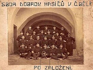 Sbor dobrovolných hasičů v r. 1881