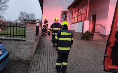 Požár udírny u rodinného domu Česká Bělá 9.11.2025